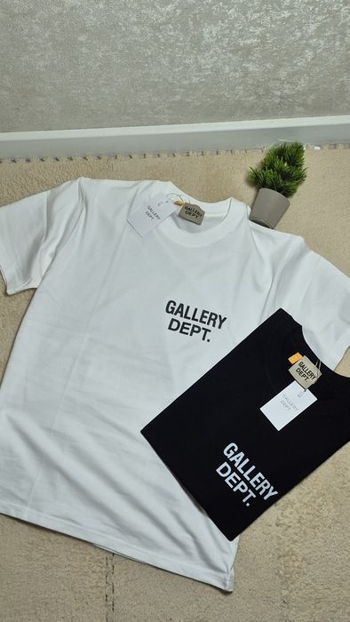 Футболка  Gallery Dept  / футболка гелери депт / Gallery Dept  /галери депт /футболка на літо /біла футболка