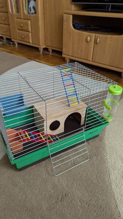 Клітка для пацюків, хом'яків або папуги