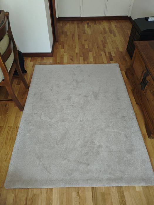 Tapete beje 162x122 cm (super clássico e confortável)