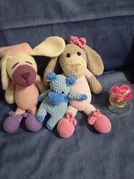 Дитячі вязані іграшки. РУЧНА РОБОТА