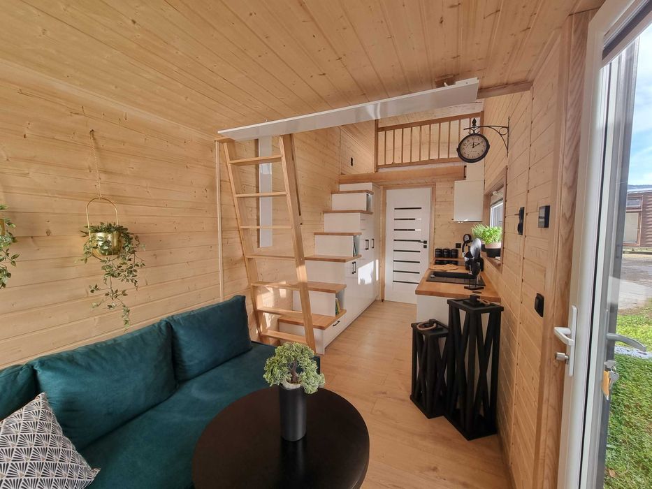 Dom mobilny na kółkach wyposażony dom Ida House Przyczepa 14,5 m² - Widok 4