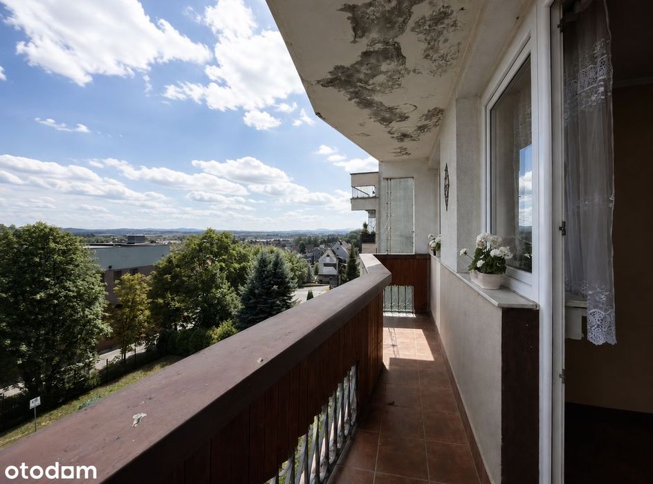 3-pokojowe mieszkanie z dużym balkonem – ul. Rodzinna, Kłodzko 50,90m²