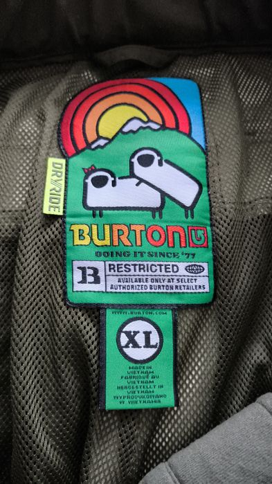 Spodnie snowboard Burton