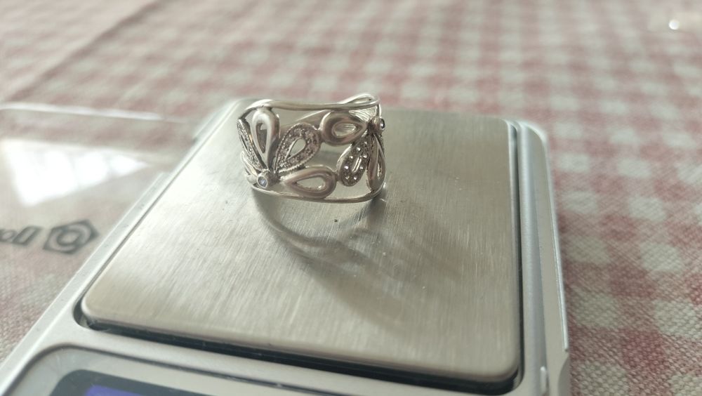 Кільце срібне 925