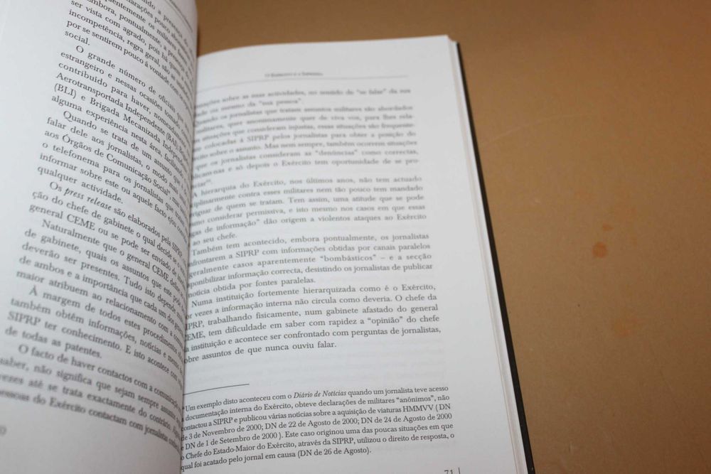 Exército e Imprensa// Miguel Machado e S.Carvalho