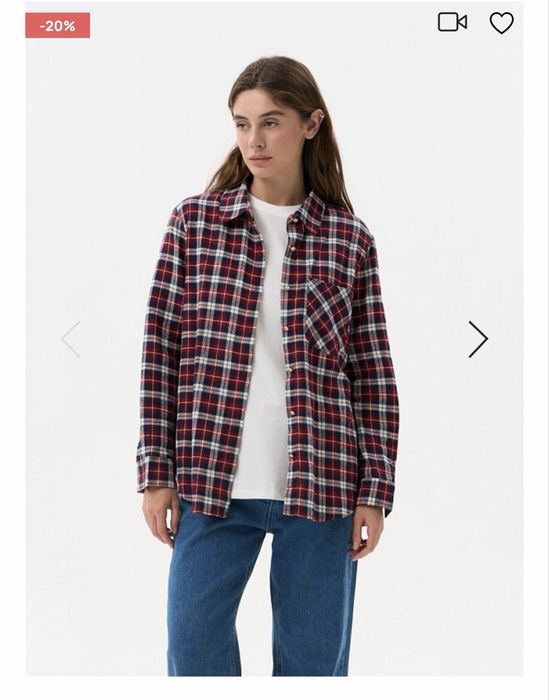 Сорочка в клітинку, розмір М