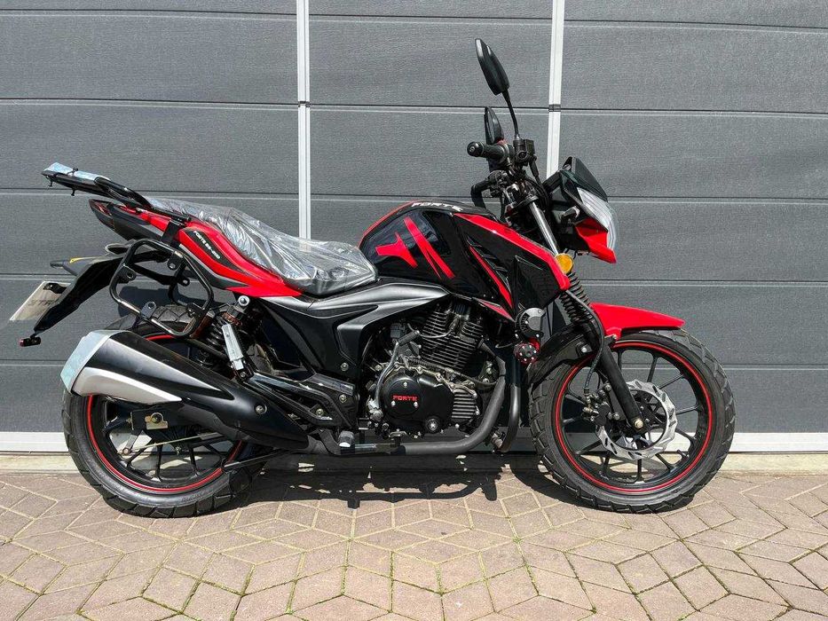 Мотоцикл Forte Форте BS-200 Червоний 10 к.с.