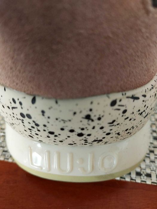 Liu Jo sneakersy skóra platforma 38