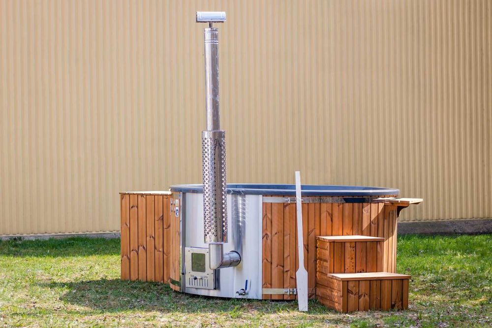 Balia Ogrodowa Bania Hot Tub Gorąca Beczka Cała Polska