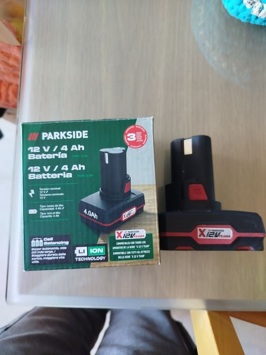Bateria Parkside avariada