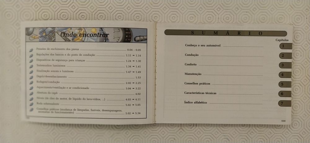 Manual de Utilização e Manutenção Renault Clio