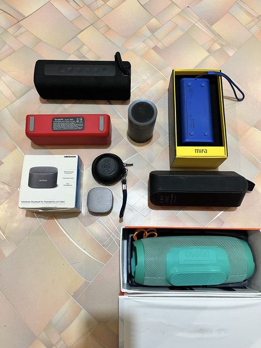 Портативні bluetooth колонки JBL,Mifa,Bravis,Xiaomi
