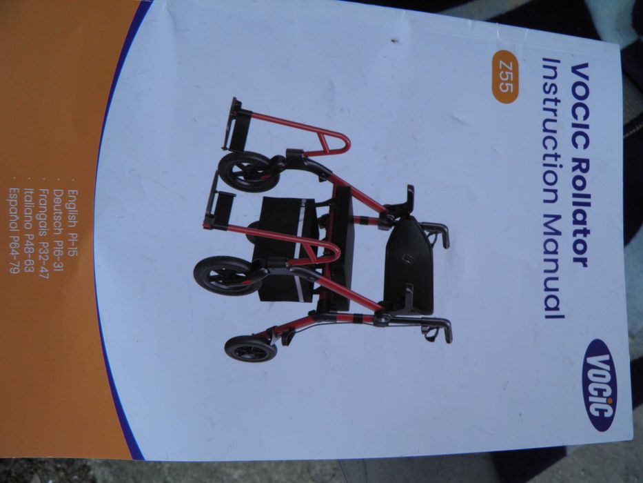 chodzik i wózek dla seniora Z55