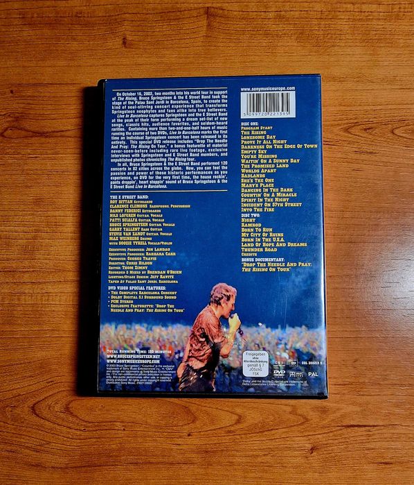 BRUCE SPRINGSTEEN & The E-Street Band - Live in Barcelona  (2dvds)