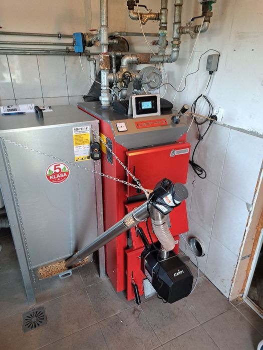 palnik 26 kW od kipi Poznań obrotowy 26 kW 25 na pellet agro 6-8 mm