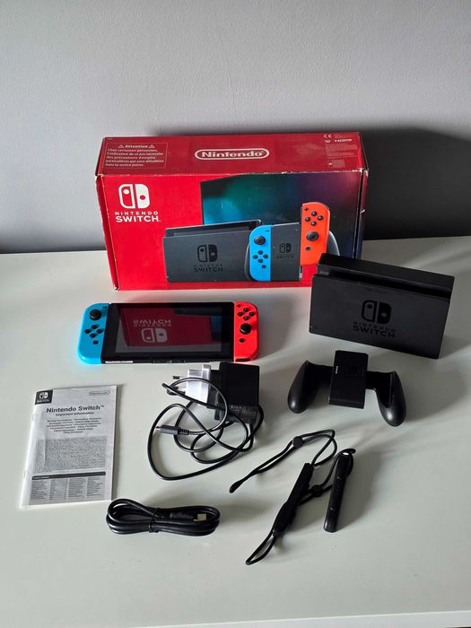 Konsola Nintendo Switch neon zestaw