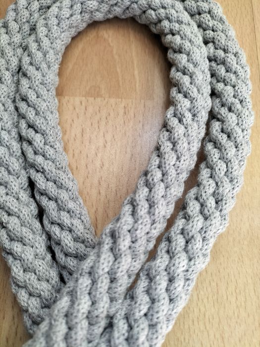 Szare liny do torebek typu obag