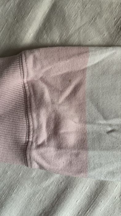 Жіноче поло GANT Woman, 2XL, рожево-біле, довгий рукав