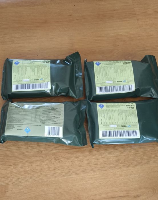 Sprzedam racje żywnościowe – różne smaki, świeże