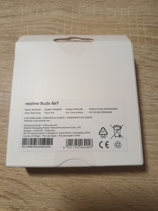 realme Buds Air 7 Slate Grey