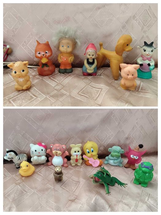 Резиновые игрушки СССР