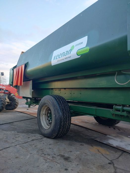 Paszowoz wóz paszowy Keenan 20m3 ,podloga hardox8mm,przystawka bel