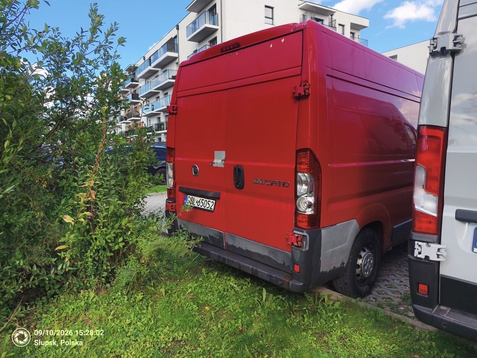 Fiat Ducato 2012 rok blaszak