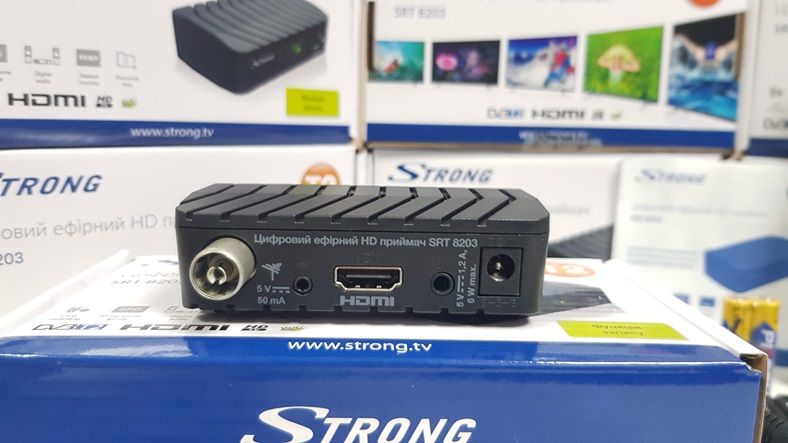 Приставка Т2 DVB-T2 Strong SRT 8203 IPTV YouTube MeGoGo приемник ресив ...