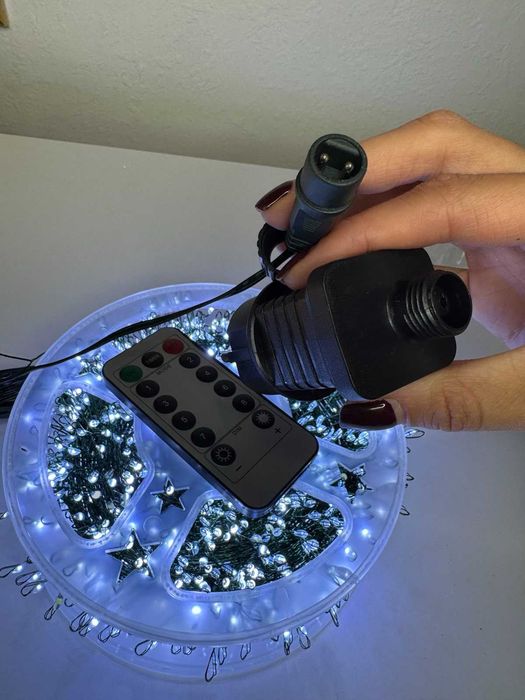 Гірлянда ФЛЕШ Хвойна Лапа Роса LED