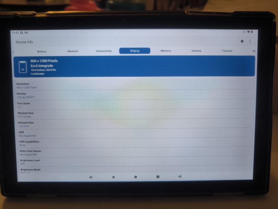 Tablet Android 10" Android 12