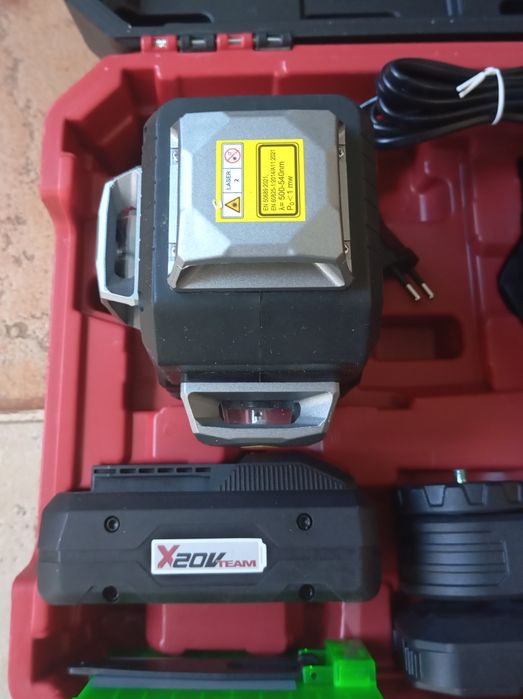 Laser 16 linhas 360° com bateria 4Ah Parkside Performance 20V