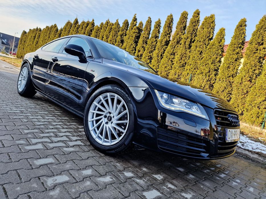 Audi A7 3.0TDI Piękna, Bezwypadkowa, Komforty, Opłaty na Rok, Zamiana