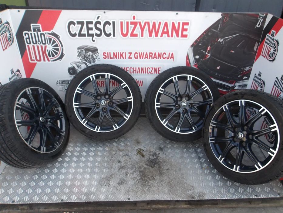 KOMPLET KÓŁ KOŁA FELGI NISSAN JUKE NISMO RS 18 CALI 5X114,3 ET47 ENKEI
