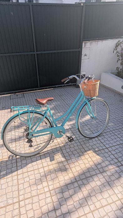 Bicicleta Citadina Vintage Versiliana Donna 28" – Como Nova (7 Vel. Shimano)