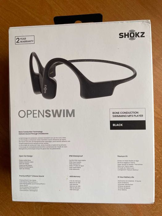 MP3 player SHOKZ для пловців