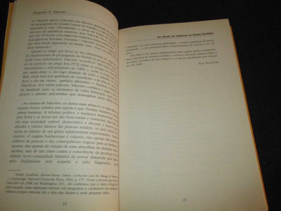 Livro Um Século de Violência na Rússia Soviética
