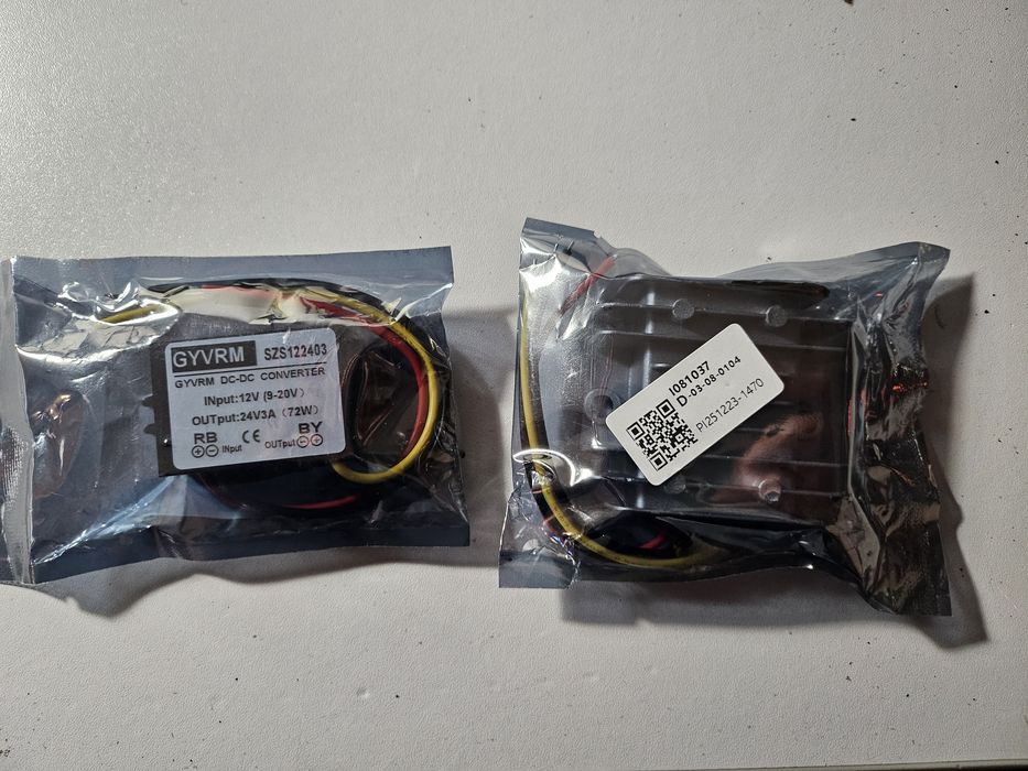 Stabilizator regulator napięcia konwerter 12v do 24v 3A max 72W DC-DC