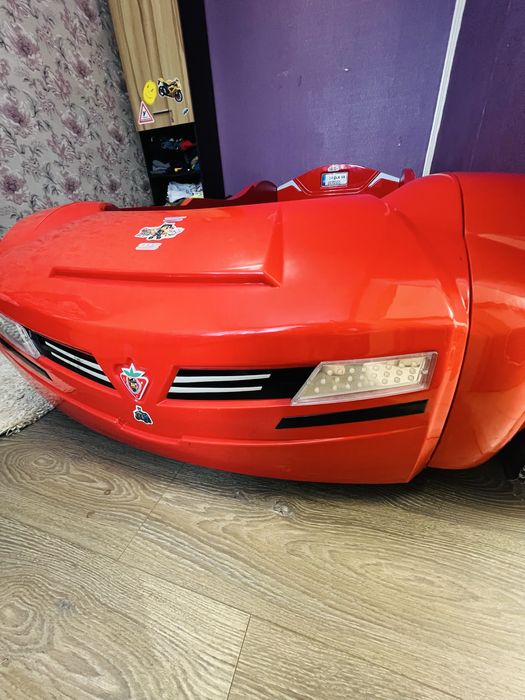 Ліжко машинка Cilek червона