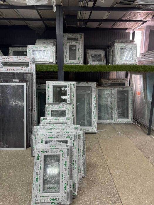 Розпродаж Складу! Вікна та двері металопластикові готові