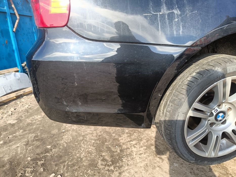 Zderzak tył BMW E90 M-Pakiet BLACK SHAPPIRE METALLIC 475 Kompletny Wy