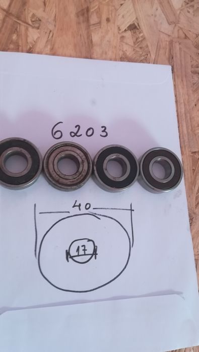 Rolamentos para carrinho rolamentos