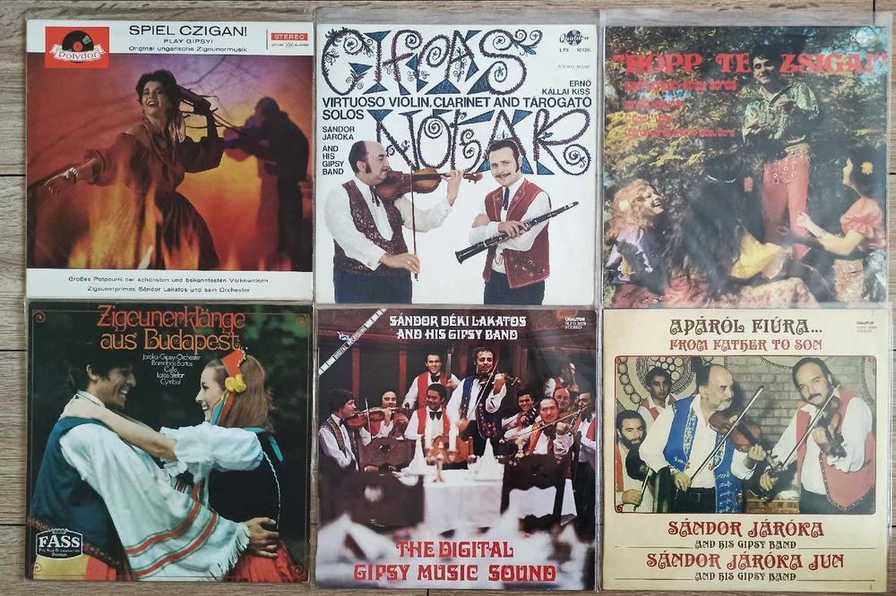 Ethno, Folk & World Music na winylach: Muzyka Romska z Węgier na winylach 14LP + winyl gratis