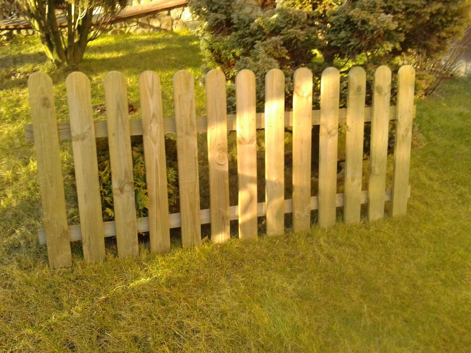 Pergola Płot Sztachetowy 180x90 cm Sztachety Ogrodzenie Płoty Pergole