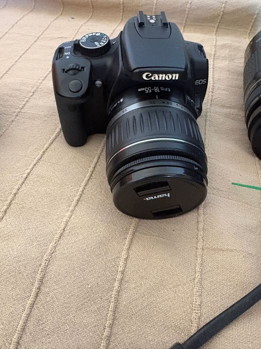 Aparat Canon 400D 3 obiektywy (18-55mm, 10-22mm, 75-300mm) stan bdb