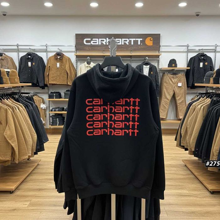 Худи CARHARTT Fading Script ‣ Худі Кархарт • Зип кофта • XS S M L XL