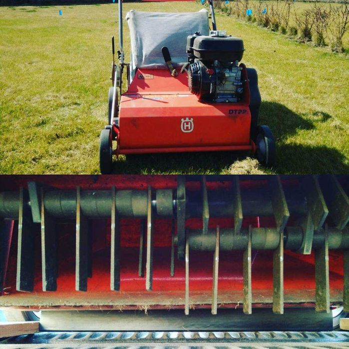 Скарификация газона, аэрация газона