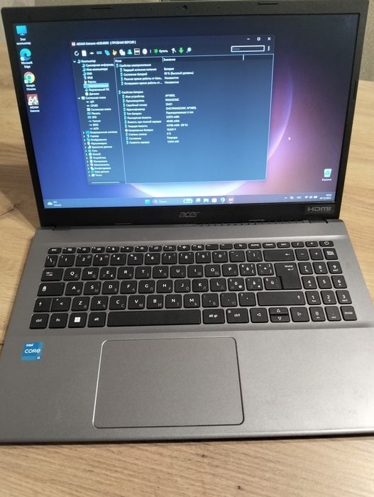 Ноутбук Acer Extensa 15 EX215-55,core i3 (1215),16/250