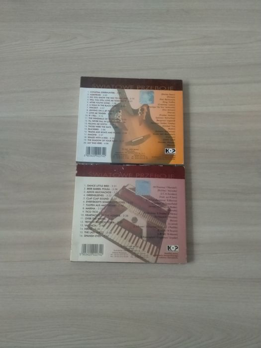 Światowe przeboje na gitarę i akordeon
