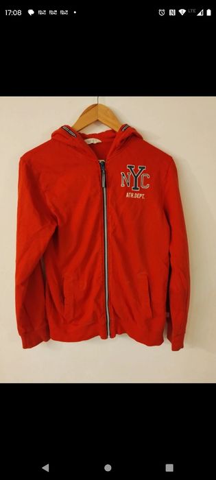 Bluza rozpinana na suwak z kapturem Cocodrillo 158