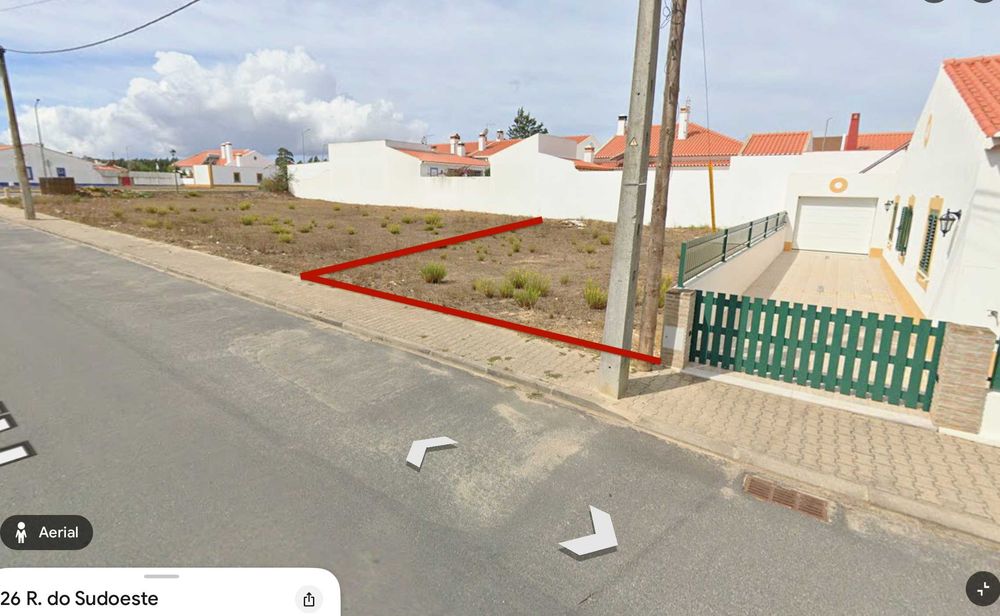 Lote urbano com projeto aprovado para moradia térrea – Odemira